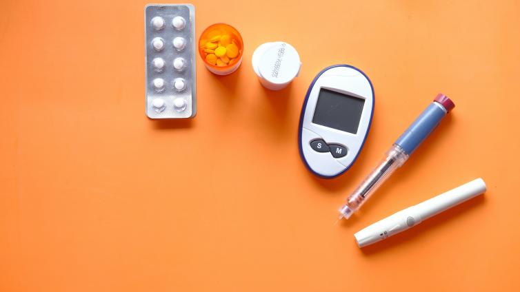 Items to manage diabetes